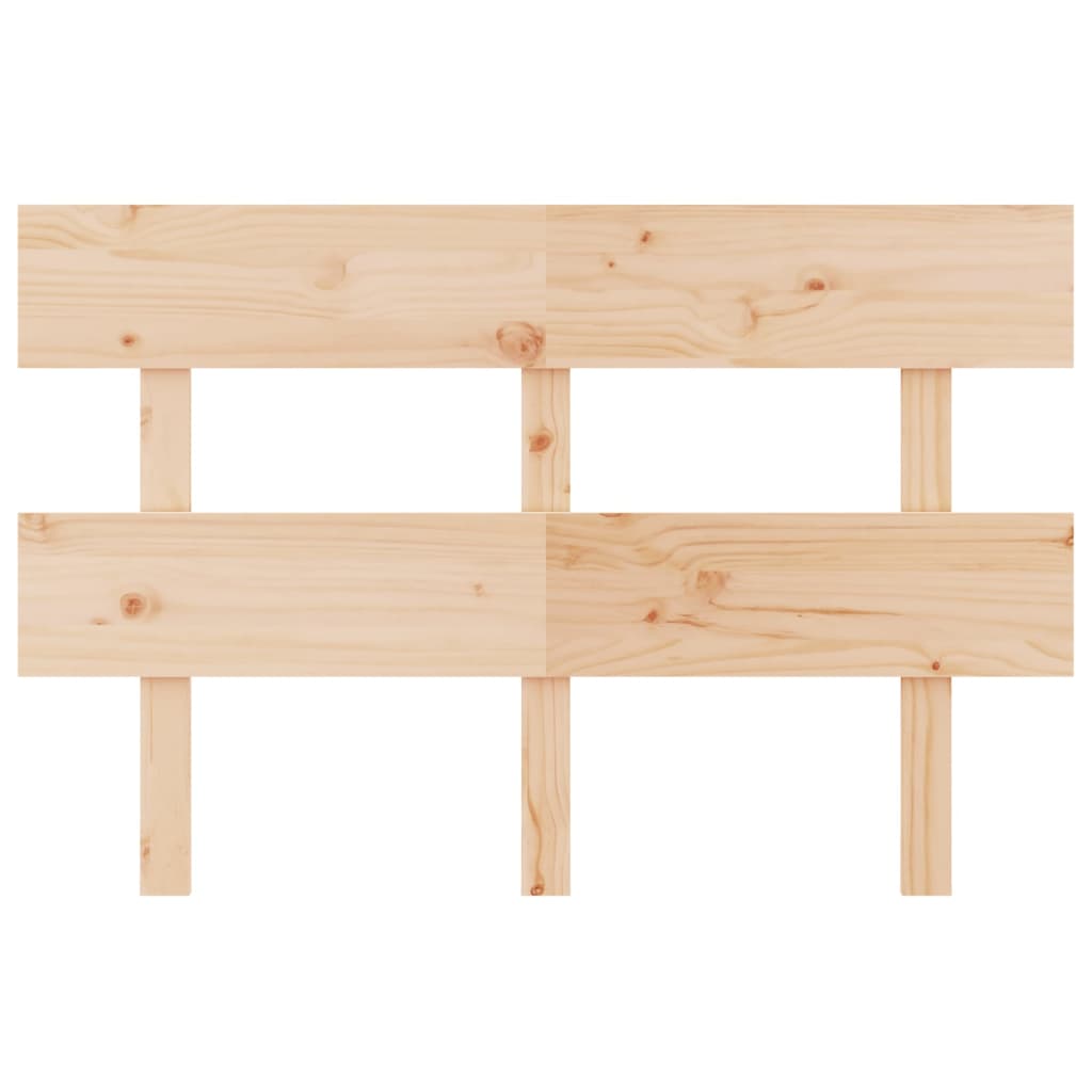 vidaXL Bed Headboard 184x3x81 cm Solid Wood Pine