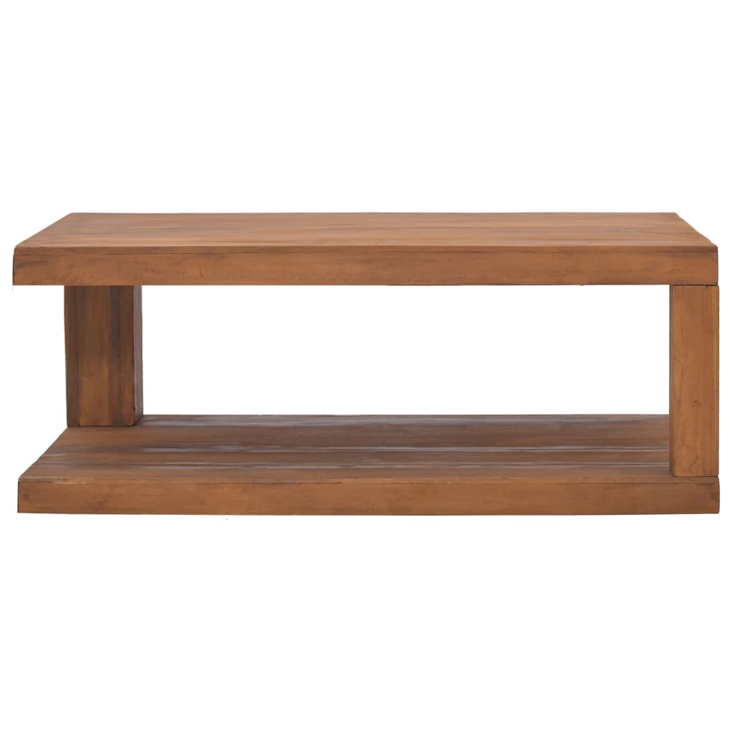 vidaXL Coffee Table 90x50x35 cm Solid Teak Wood