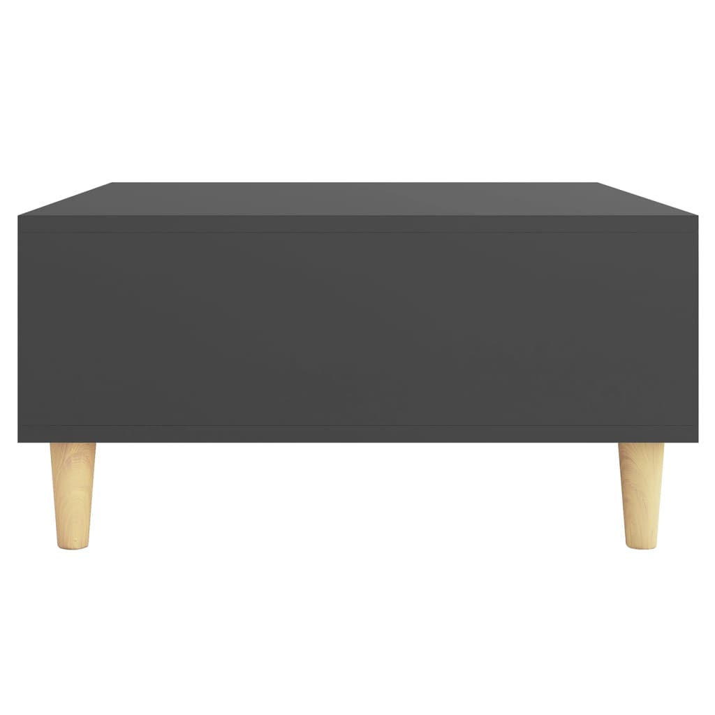 vidaXL Coffee Table Grey 60x60x30 cm Engineered Wood