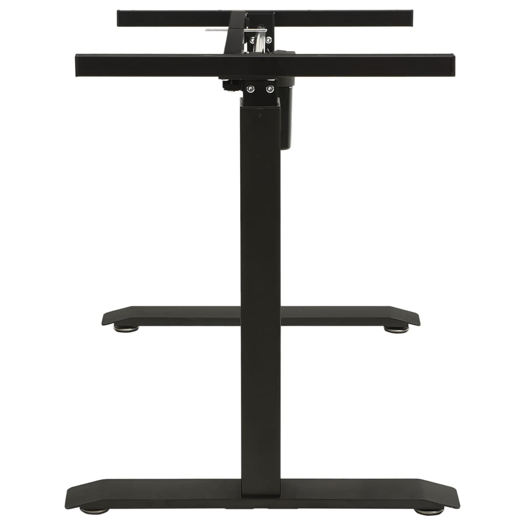 vidaXL Electric Motorised Standing Desk Frame Height Adjustable Black