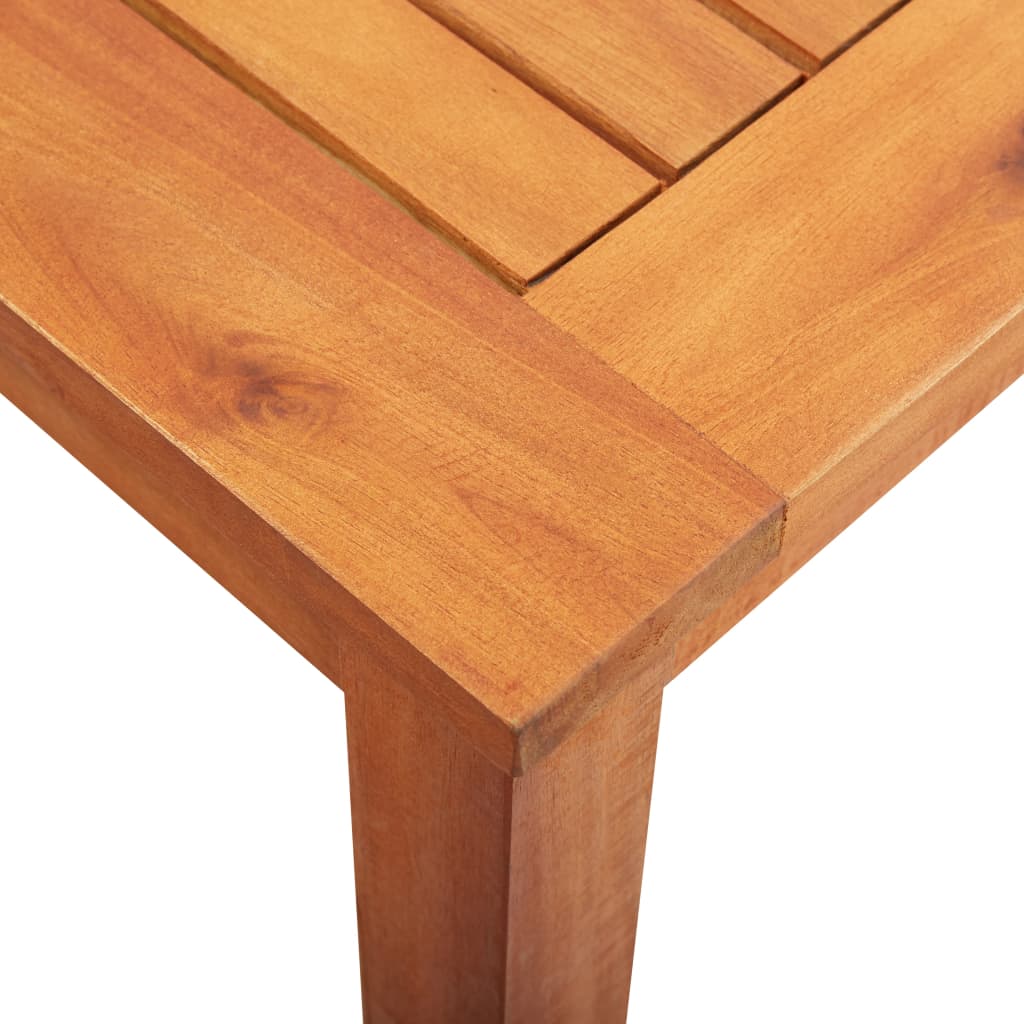 vidaXL Garden Table 150x90x74 cm Solid Acacia Wood