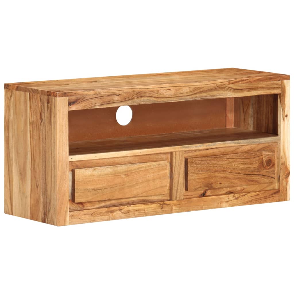 vidaXL TV Cabinets 2 pcs 88x30x40 cm Solid Wood Acacia