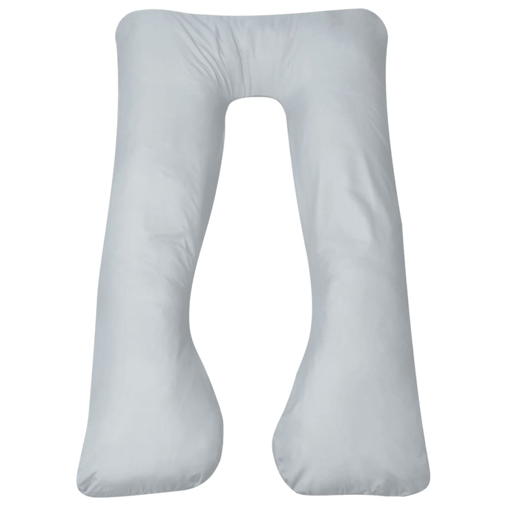 vidaXL Pregnancy Pillow 90x145 cm Grey