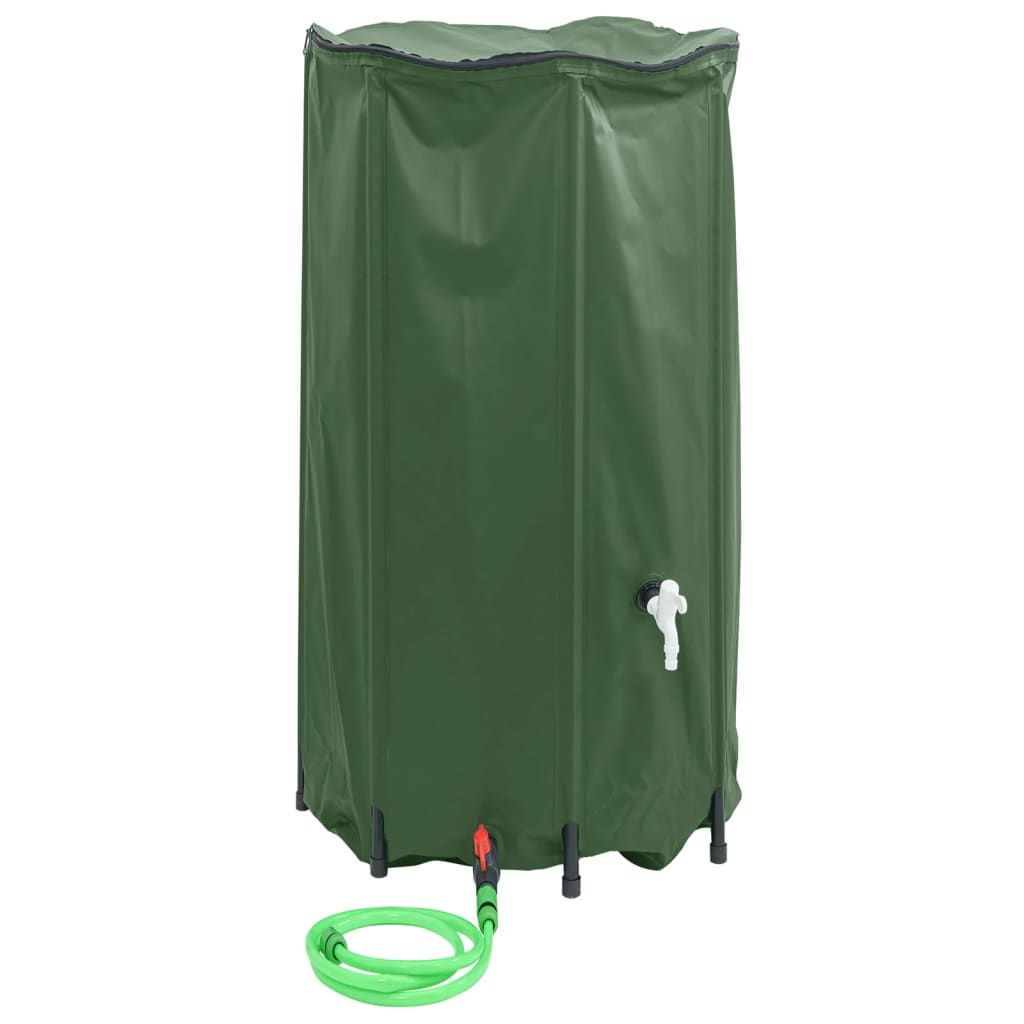 vidaXL Water Tank with Tap Foldable 380 L PVC