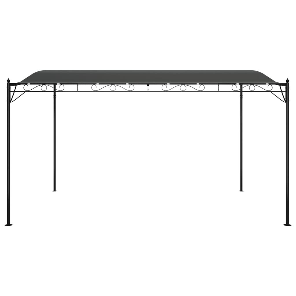 vidaXL Canopy Anthracite 4x3 m 180 g/m² Fabric and Steel