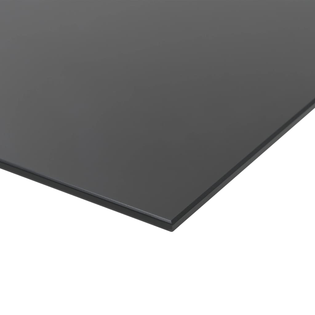 vidaXL Wall Mounted Magnetic Blackboard Glass 100x60 cm