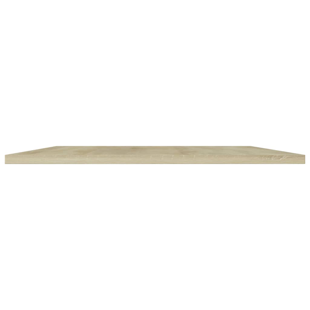 vidaXL Bookshelf Boards 8 pcs Sonoma Oak 80x50x1.5 cm Engineered Wood