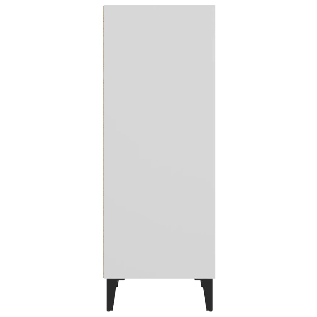 vidaXL Sideboard White 34.5x32.5x90 cm Engineered Wood