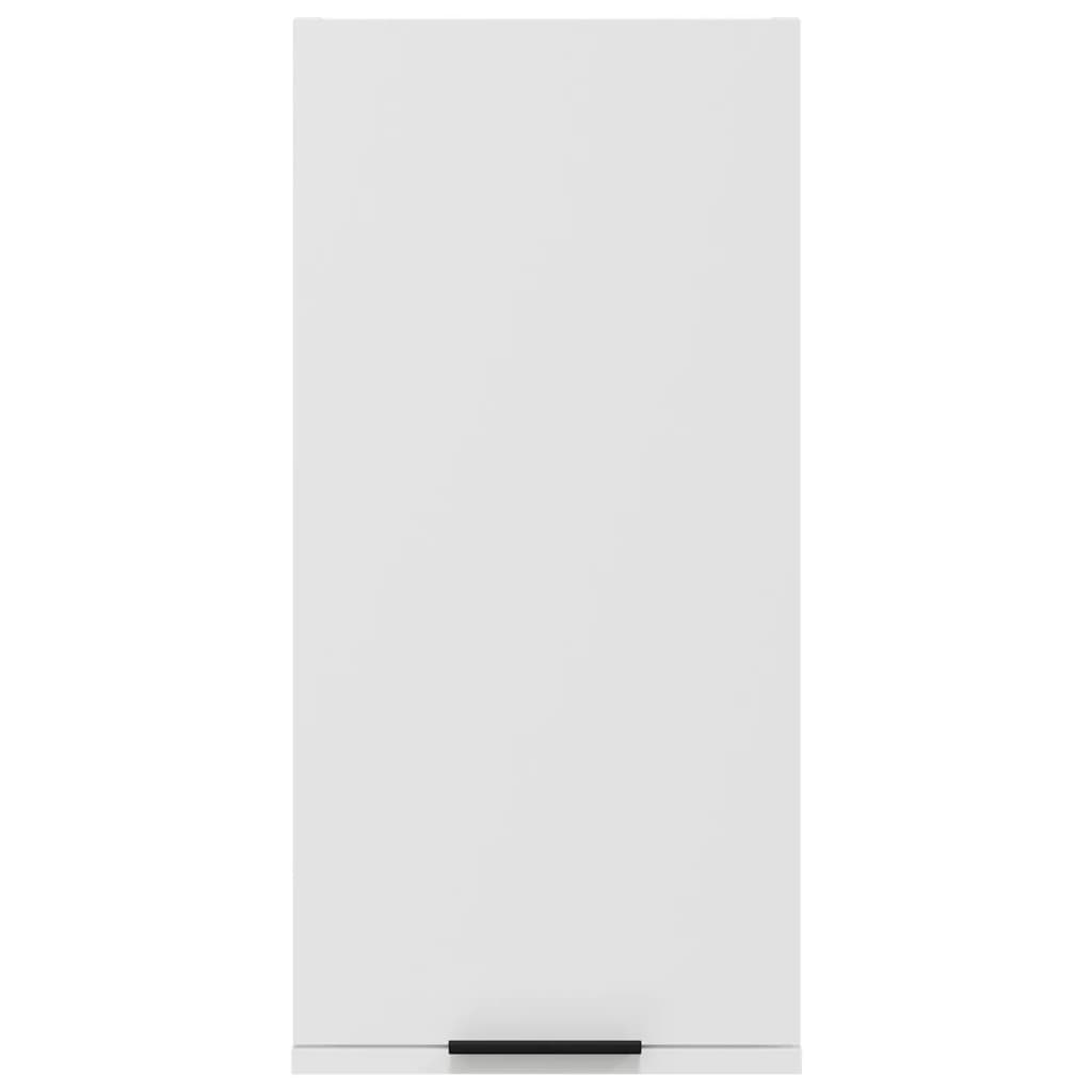 vidaXL Wall-mounted Bathroom Cabinet White 32x20x67 cm