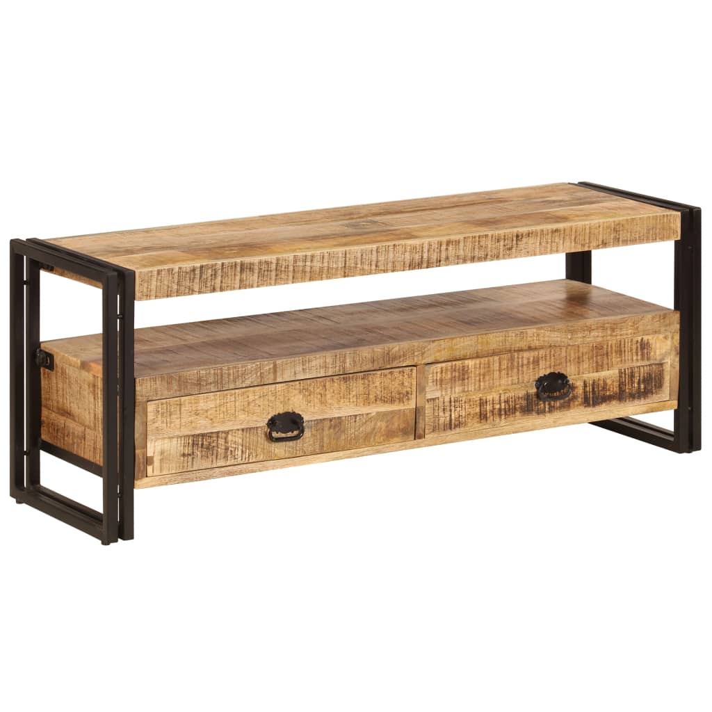 vidaXL TV Cabinet 120x35x45 cm Solid Mango Wood