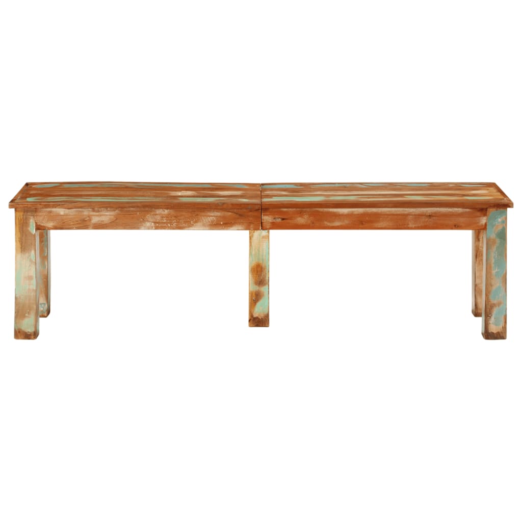 vidaXL Bench 160x35x46 cm Solid Reclaimed Wood