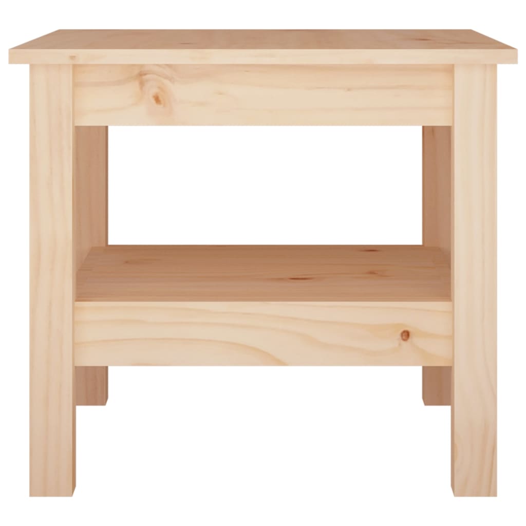 vidaXL Coffee Table 45x45x40 cm Solid Wood Pine