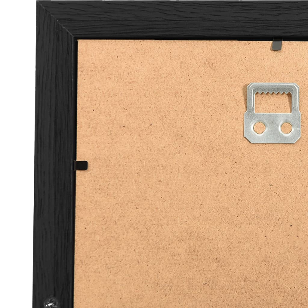 vidaXL Collage Photo Frame for 10x(13x18 cm) Picture Black MDF