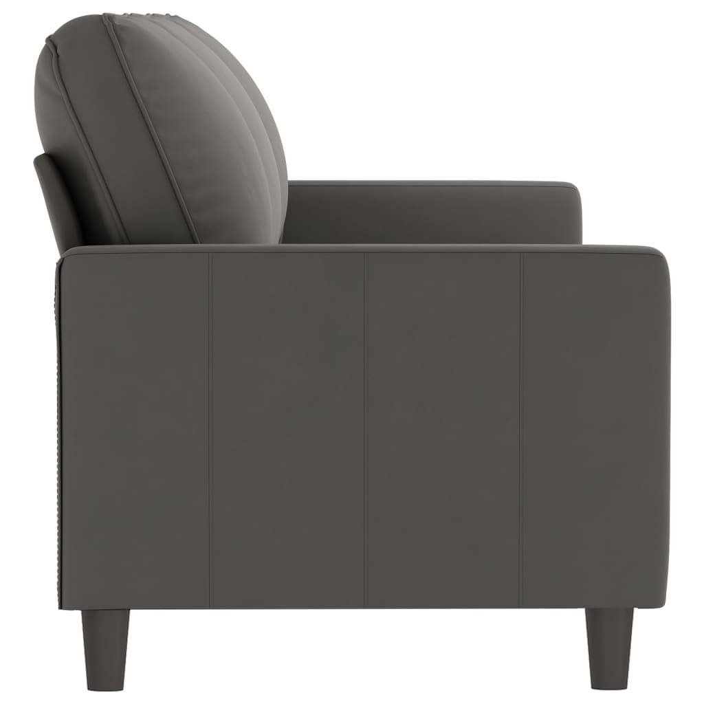 vidaXL 3-Seater Sofa Dark Grey 210 cm Velvet