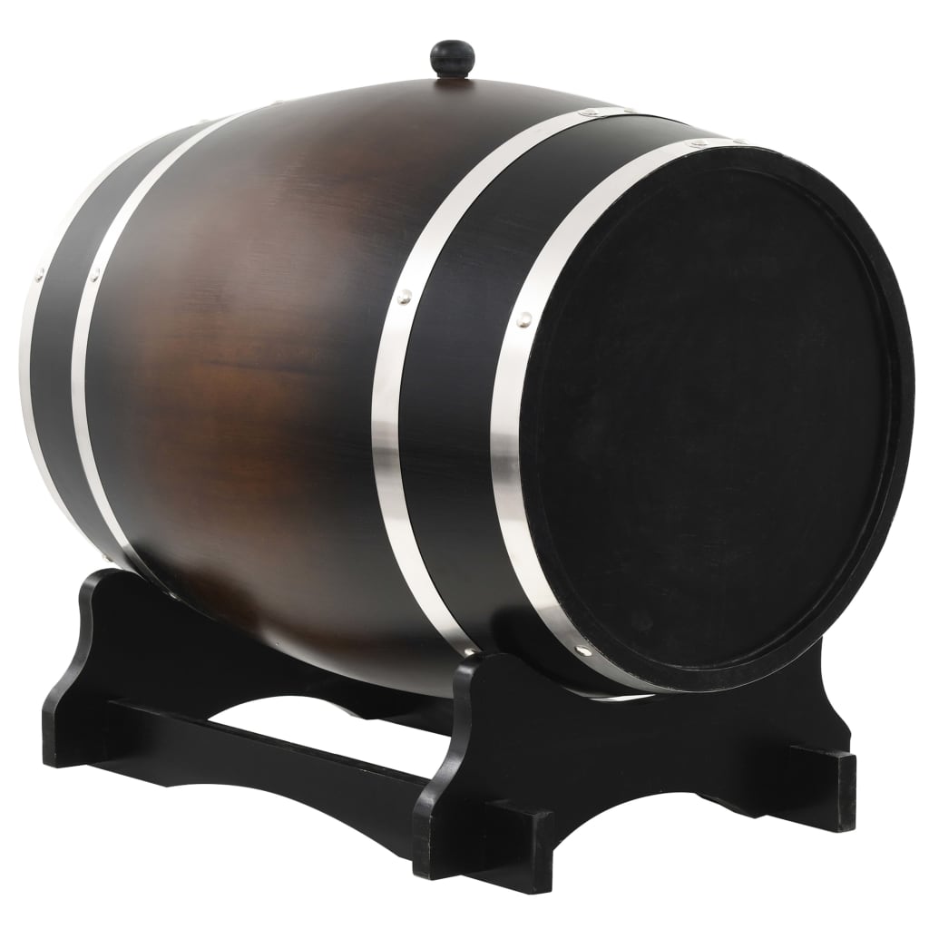 vidaXL Wine Barrel with Tap Solid Pinewood 35 L