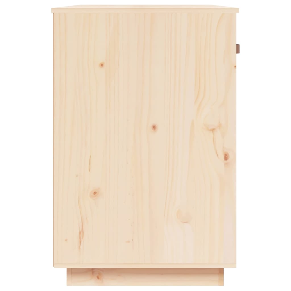 vidaXL Desk 95x50x75 cm Solid Wood Pine