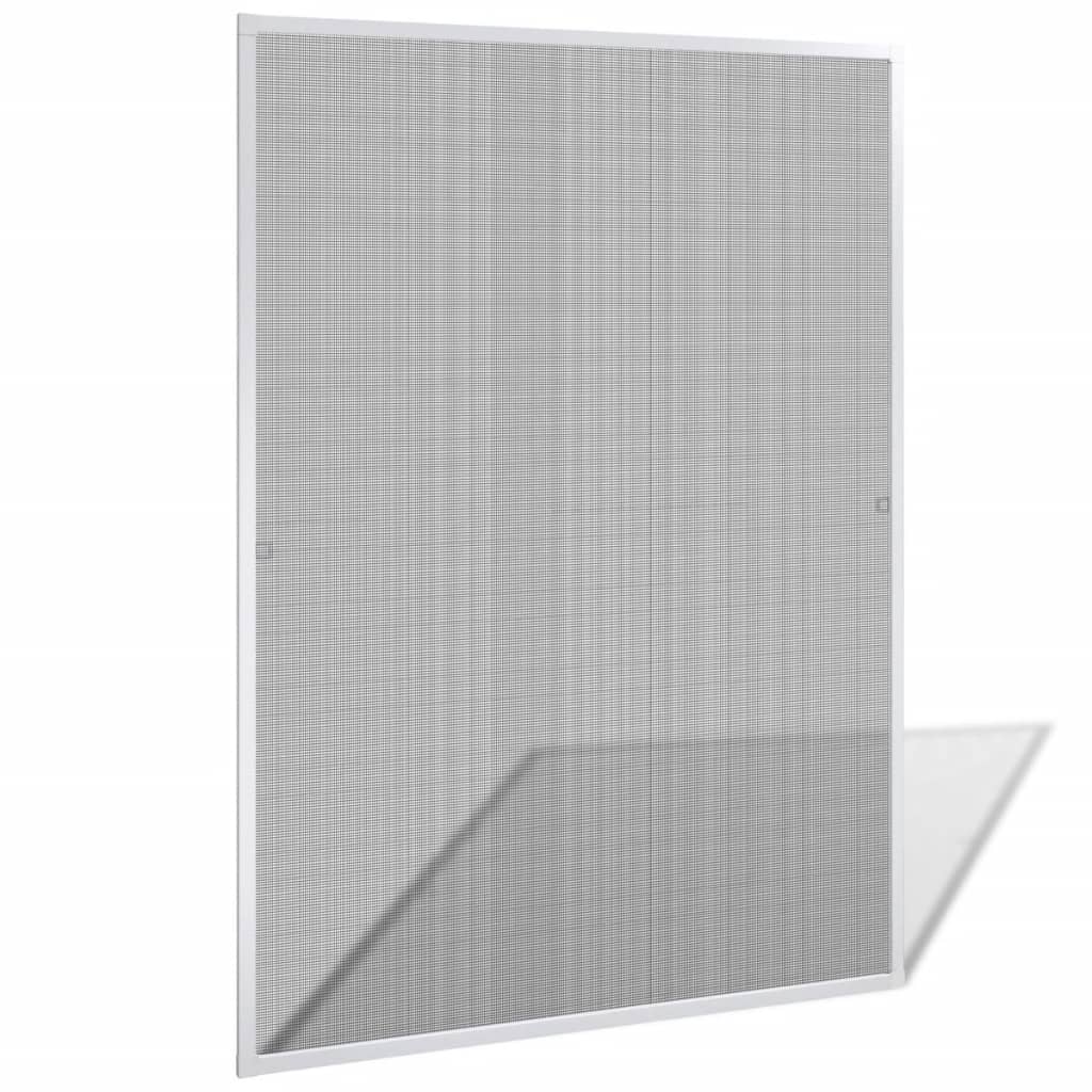 White Insect Screen for Windows 120 x 140 cm