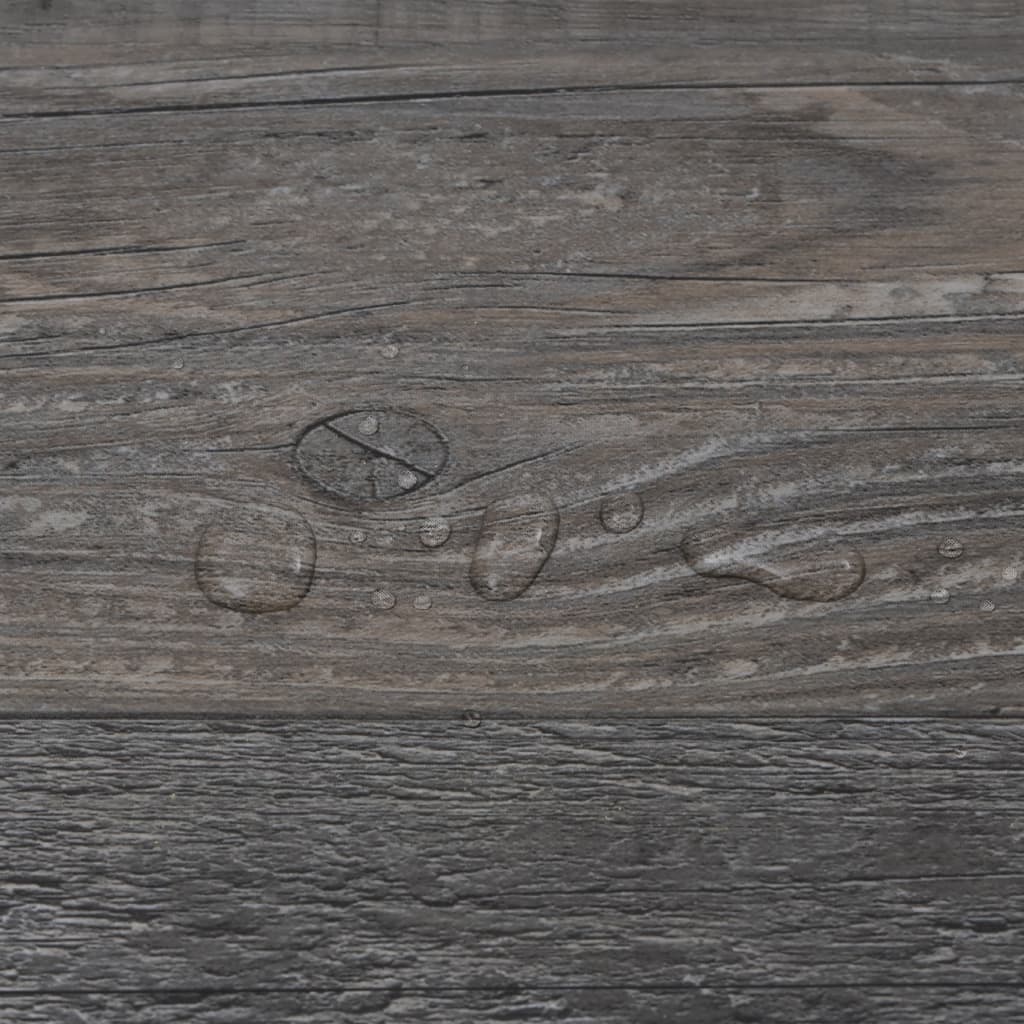 vidaXL PVC Flooring Planks 5.02 m² 2 mm Self-adhesive Industrial Wood