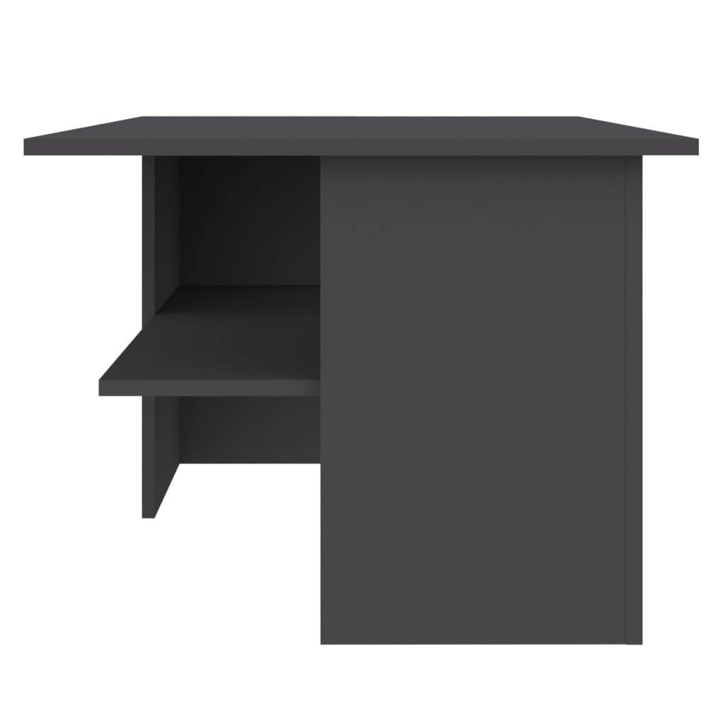 vidaXL Coffee Table Grey 90x60x46.5 cm Engineered Wood