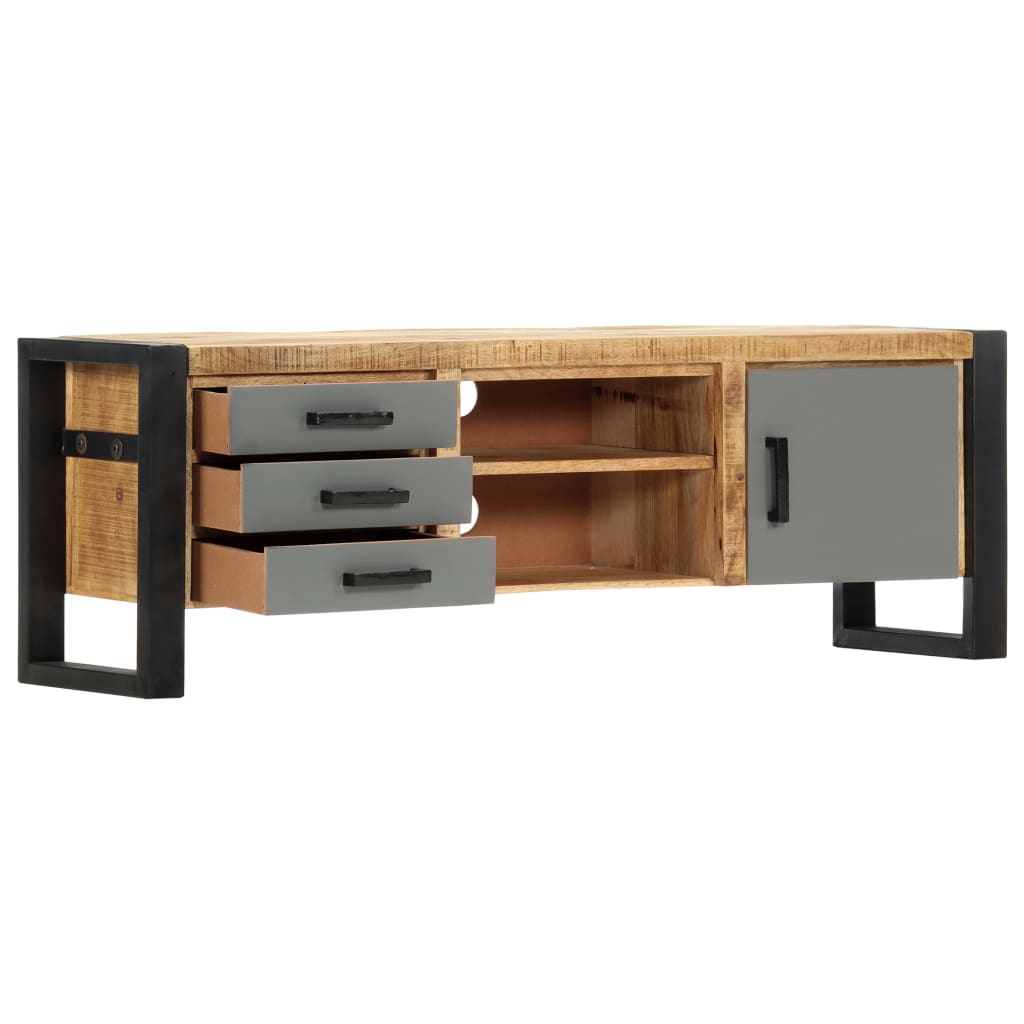 vidaXL TV Cabinet 120x30x40 cm Solid Mango Wood