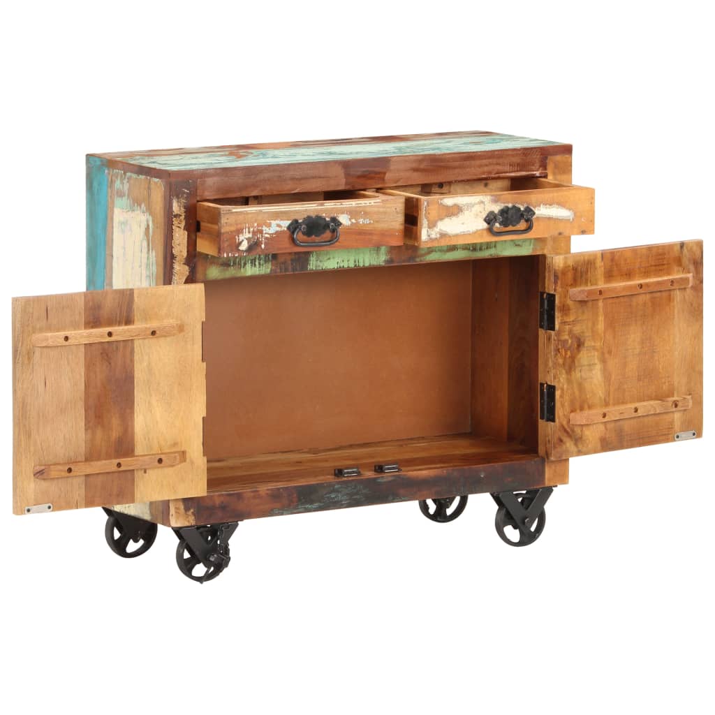 vidaXL Sideboard 80x30x70 cm Solid Reclaimed Wood