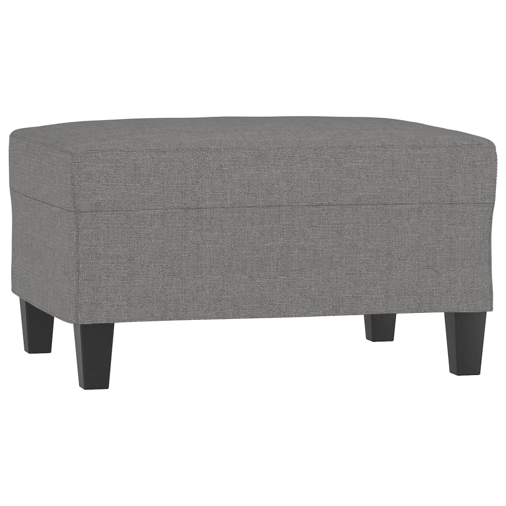 vidaXL 4 Piece Sofa Set with Cushions Dark Grey Fabric
