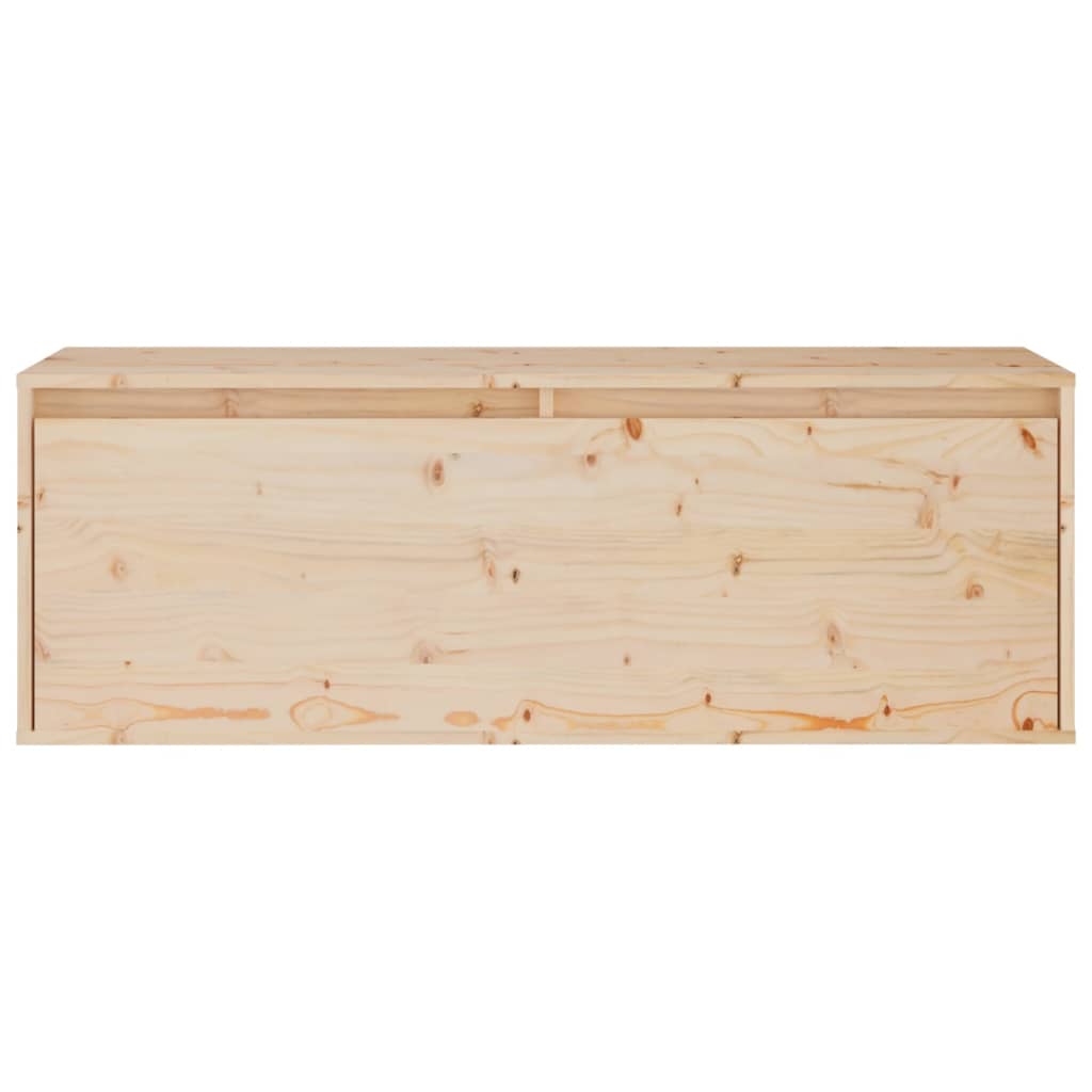 vidaXL TV Cabinets 2 pcs Solid Wood Pine