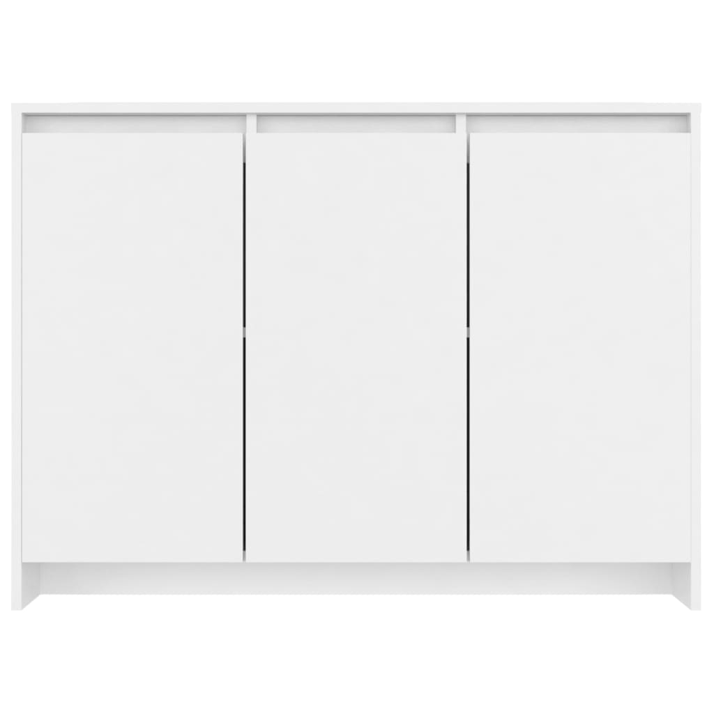 vidaXL Sideboard White 102x33x75 cm Engineered Wood
