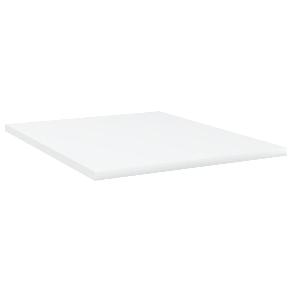 vidaXL Bookshelf Boards 8 pcs White 40x50x1.5 cm Engineered Wood
