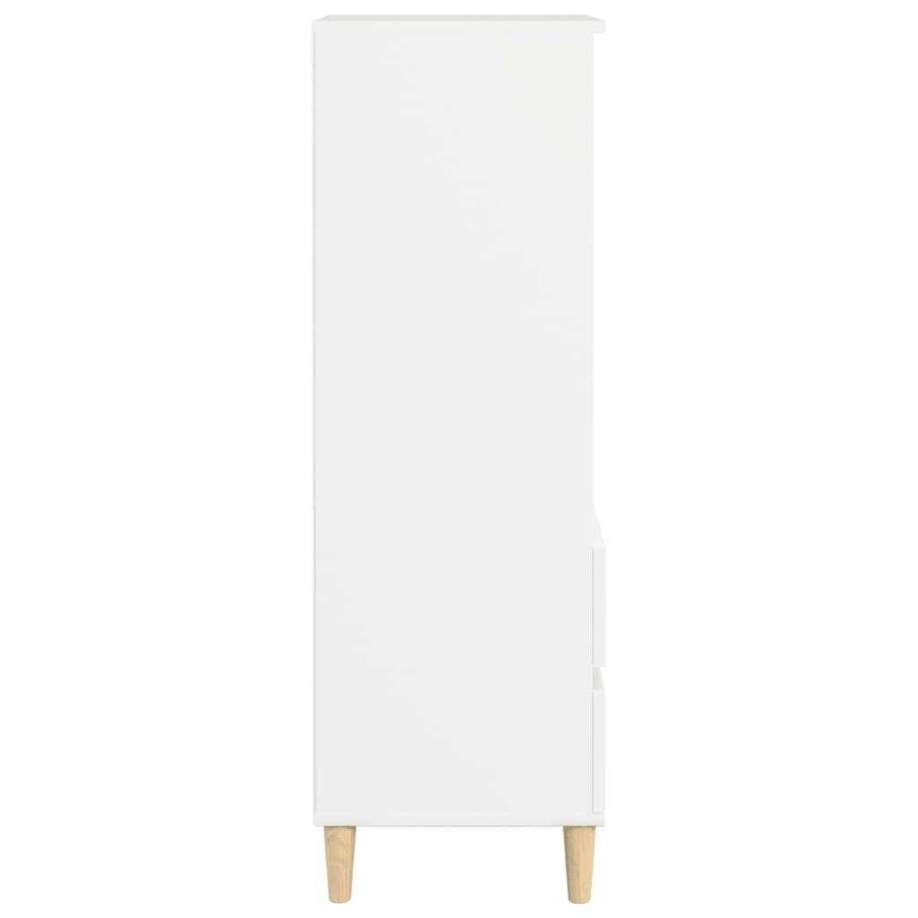 vidaXL Highboard White 40x36x110 cm Engineered Wood