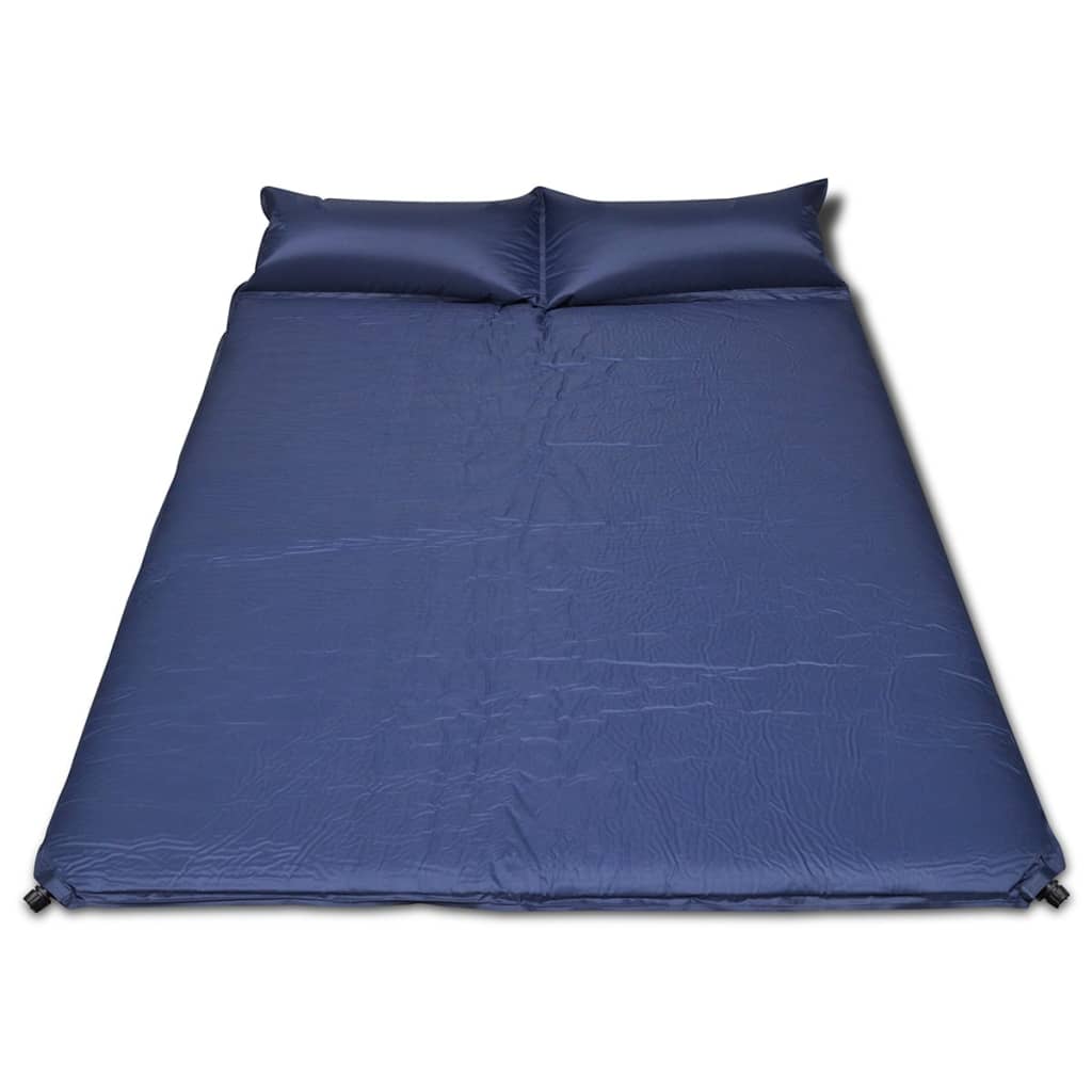 Blue Self-inflating Sleeping Mat 190 x 130 x 5 cm (Double)