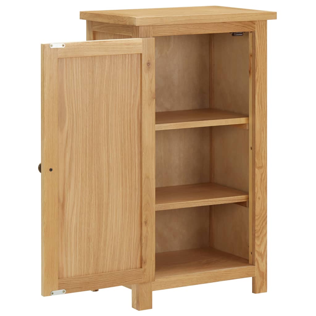 vidaXL Cupboard 45x32x85 cm Solid Oak Wood