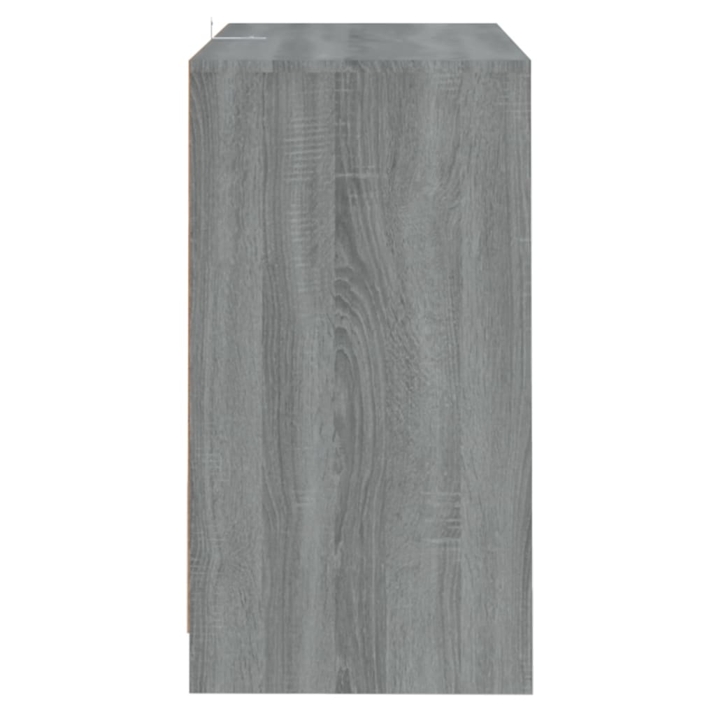 vidaXL Sideboard Grey Sonoma 70x41x75 cm Engineered Wood