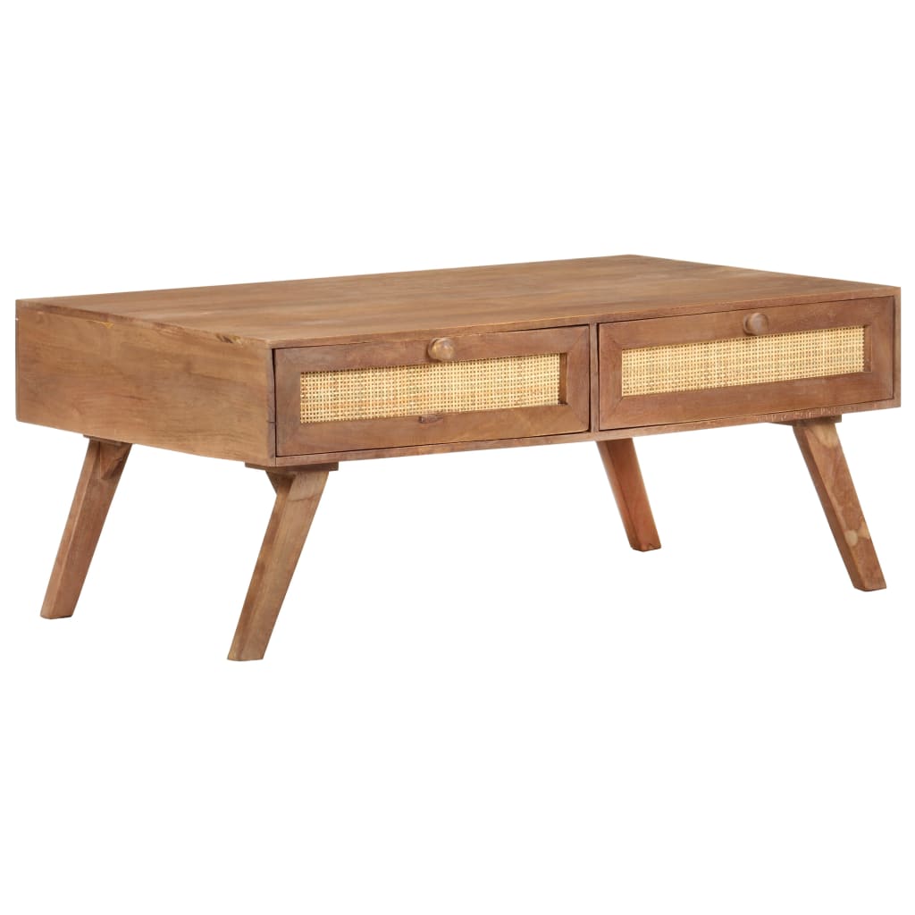 vidaXL Coffee Table 100x60x40 cm Solid Mango Wood