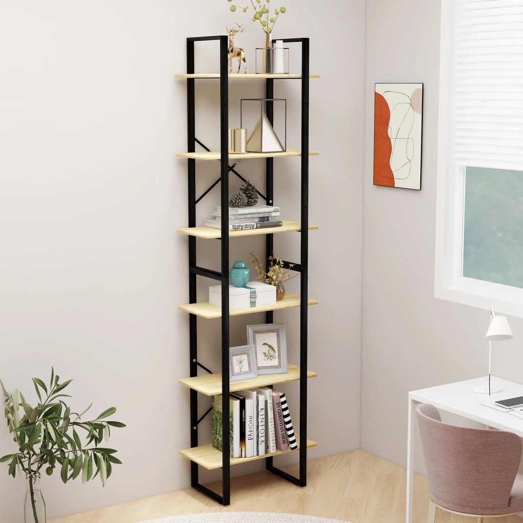 vidaXL Storage Shelf 60x30x210 cm Solid Wood Pine