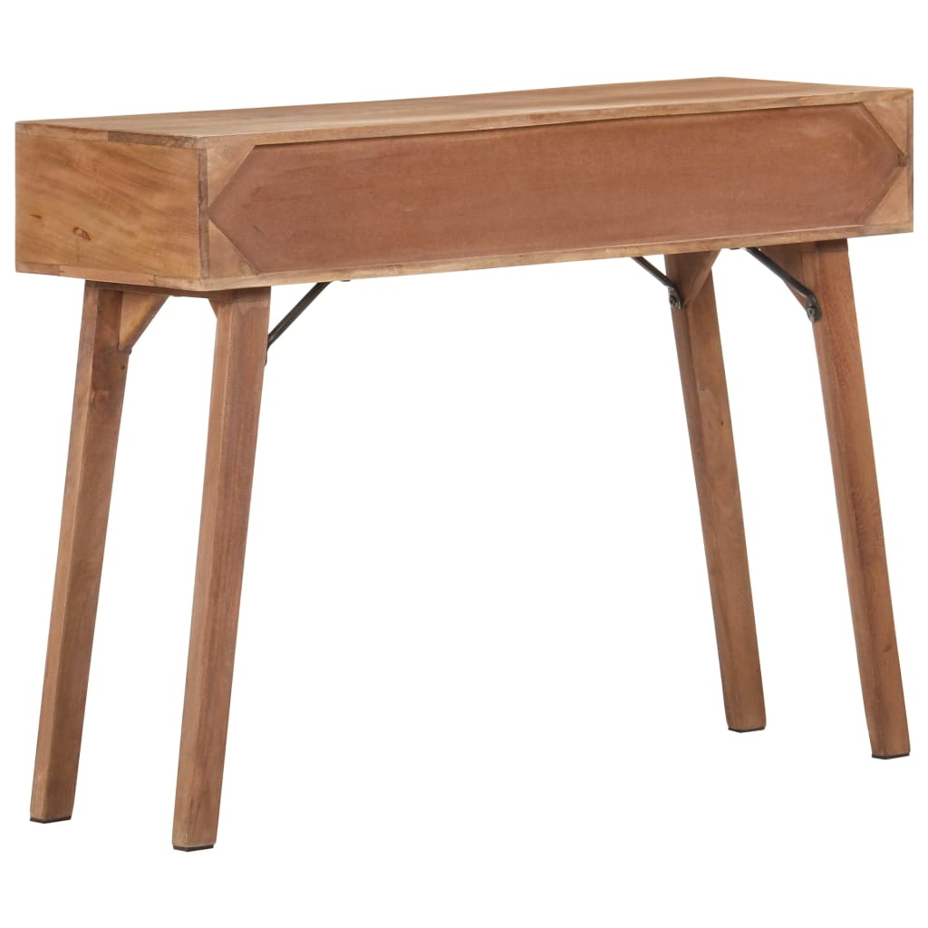 vidaXL Console Table 100x35x76 cm Solid Mango Wood