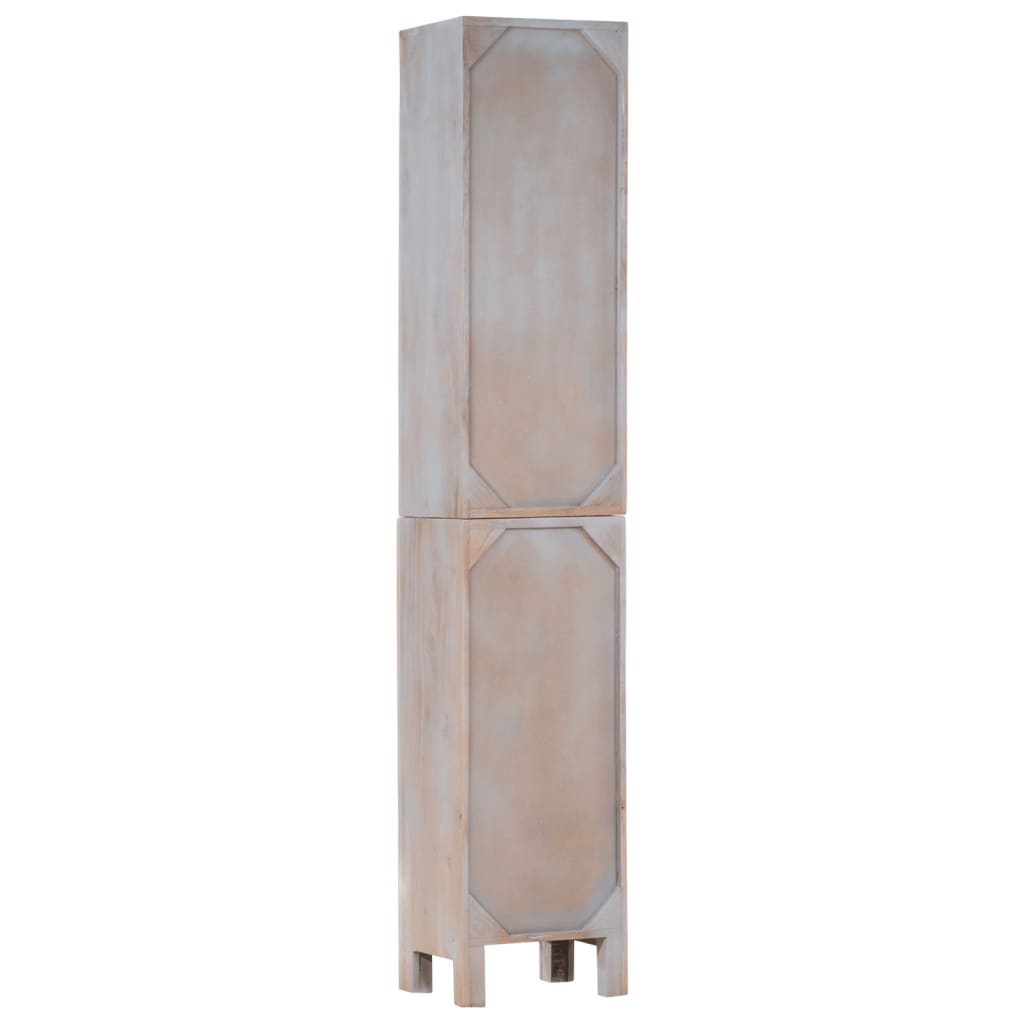 vidaXL Bathroom Cabinet 30x25x160 cm Solid Wood Acacia