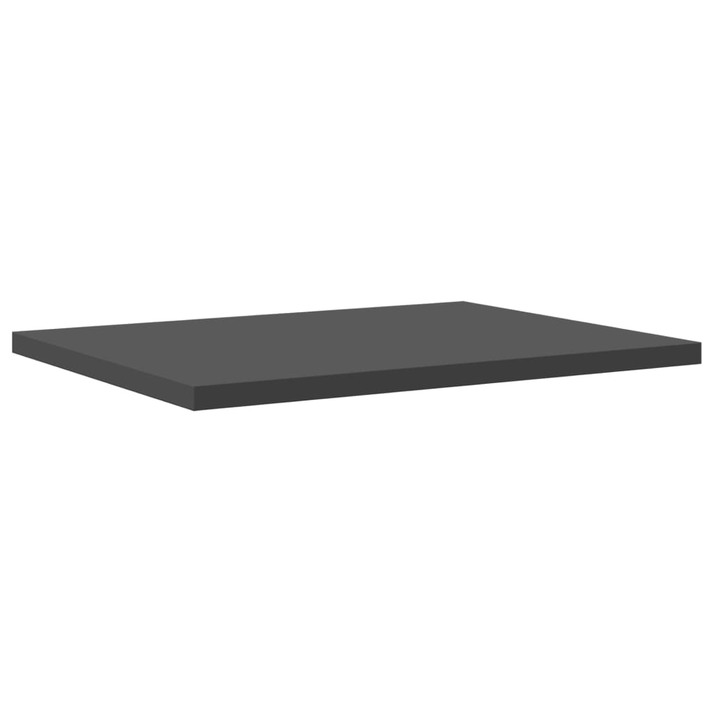 vidaXL Bookshelf Boards 4 pcs Grey 40x30x1.5 cm Engineered Wood