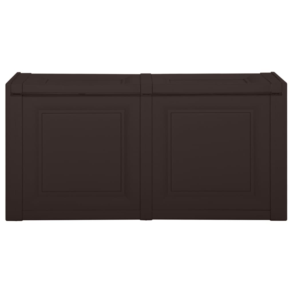 vidaXL Cushion Box Brown 86x40x42 cm