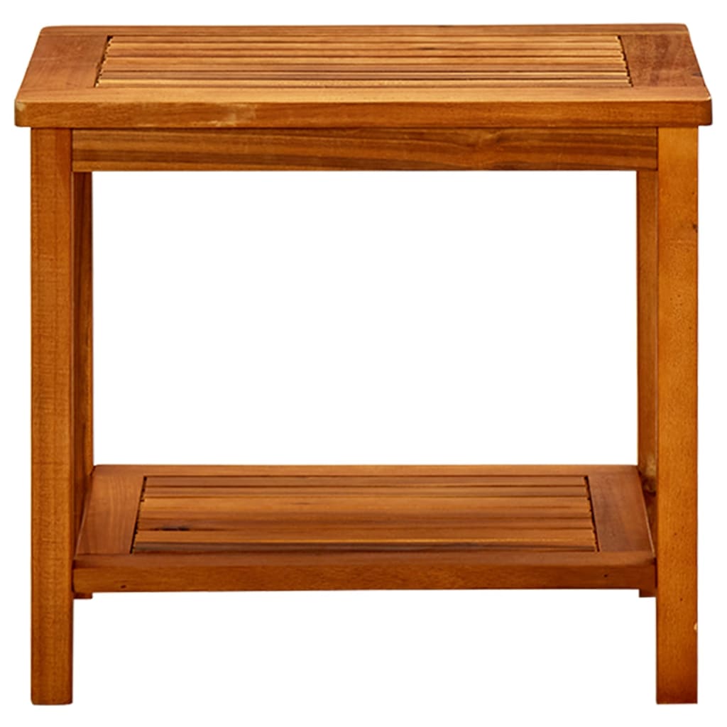 vidaXL Coffee Table 50x35x45 cm Solid Acacia Wood