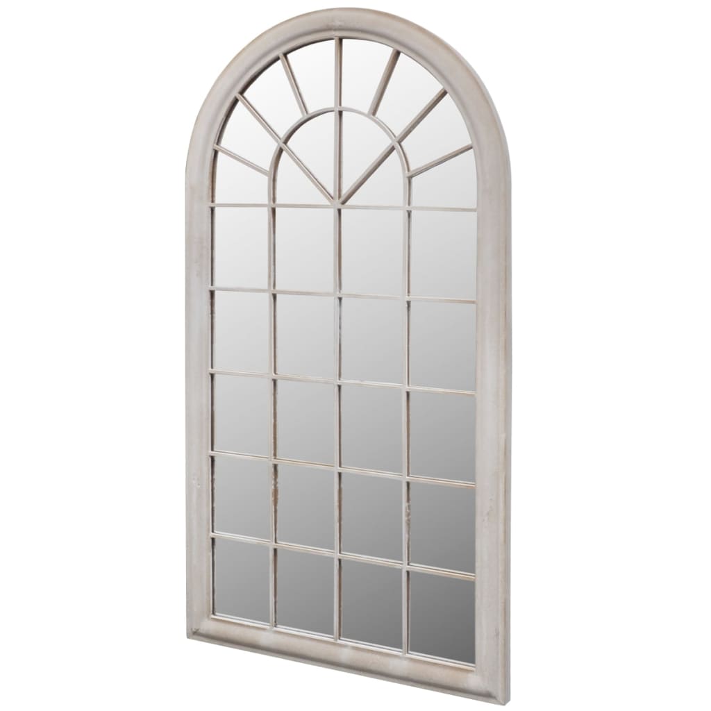 vidaXL Rustic Arch Garden Mirror 60x116 cm for Indoor and Outdoor Use