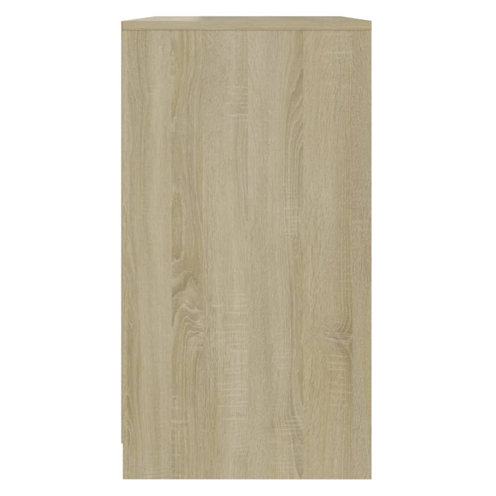 vidaXL Sideboard Sonoma Oak 70x40.5x75 cm Engineered Wood