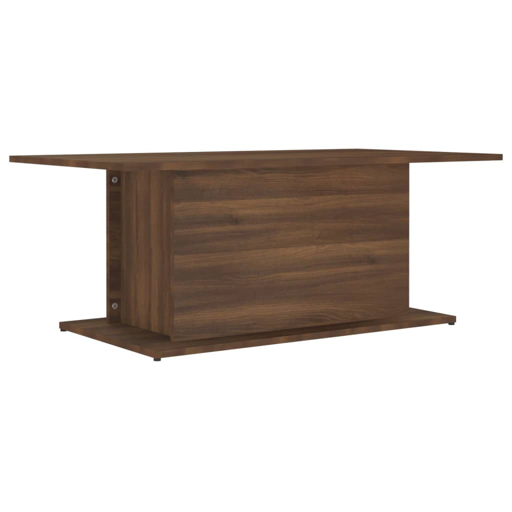 vidaXL Coffee Table Brown Oak 102x55.5x40 cm Engineered Wood