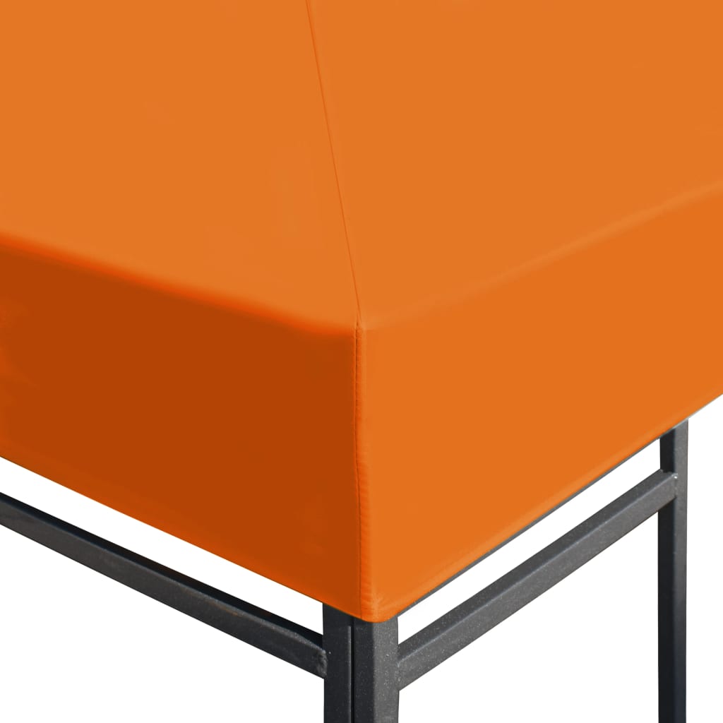 vidaXL Gazebo Top Cover 310 g/m² 3x3 m Orange