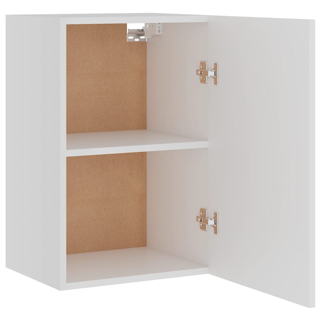 vidaXL Hanging Cabinet White 39.5x31x60 cm Engineered Wood