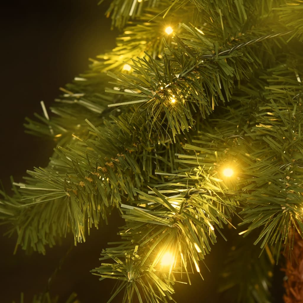 vidaXL Christmas Tree with LEDs 210 cm