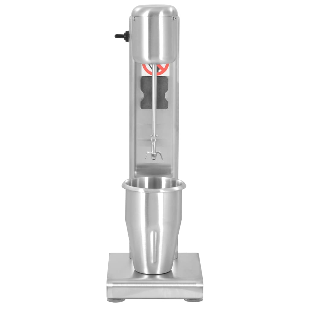 vidaXL Milkshake Mixer Stainless Steel 1 L