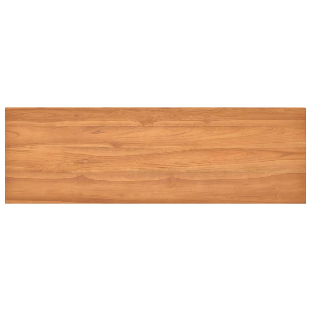 vidaXL Desk 120x45x75 cm Solid Wood Teak
