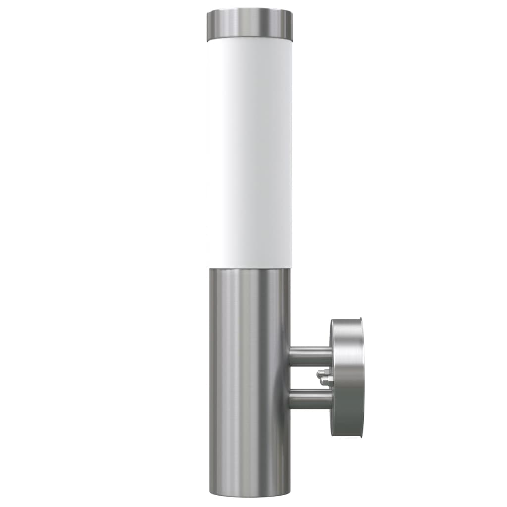 vidaXL RVS Walllamp for Indoor & Outdoors Waterproof