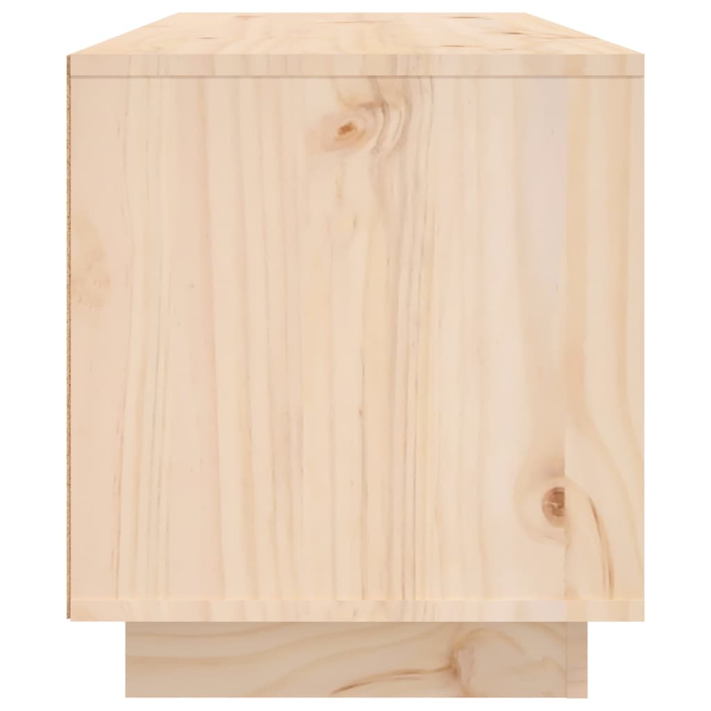 vidaXL TV Cabinet 80x35x40.5 cm Solid Wood Pine